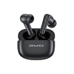 Fones de ouvido AWEI T88 ANC (TWS, baixa latência, cancelamento de ruído duplo com ENC)