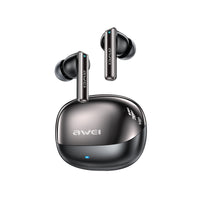 Fones de ouvido AWEI T88 ANC (TWS, baixa latência, cancelamento de ruído duplo com ENC)