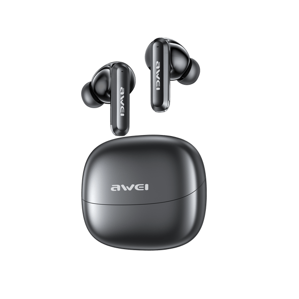 Fone de ouvido Awei T220 ANC (biblioteca de IA, cancelamento ativo de ruído, modo duplo)