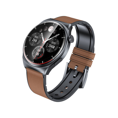 AWEI H27 Smart Watch (1.43" HD Round Screen, Elegant Crown, 14-Day Battery)