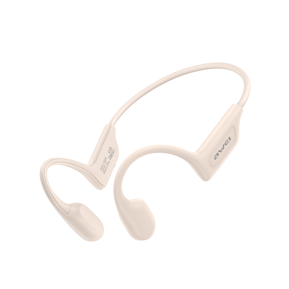 Fones de ouvido esportivos de condução óssea Awei A892BL (conforto com ouvido aberto, zero vazamento de som)