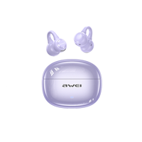 Fones de ouvido AWEI TZ18 (clipe auricular OWS aberto, bateria de longa duração)