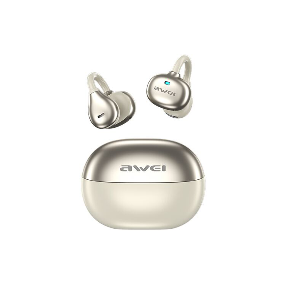 Fones de ouvido AWEI TZ50 (IA, ouvido aberto, OWS, conforto)