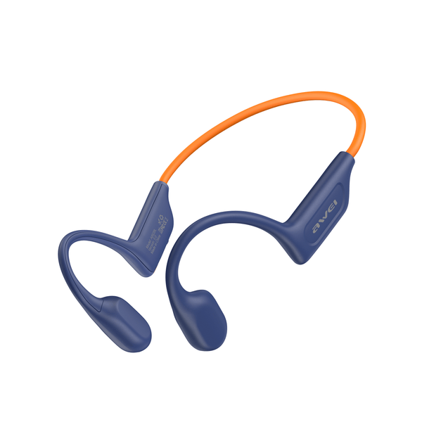 Fones de ouvido esportivos de condução óssea Awei A892BL (conforto com ouvido aberto, zero vazamento de som)