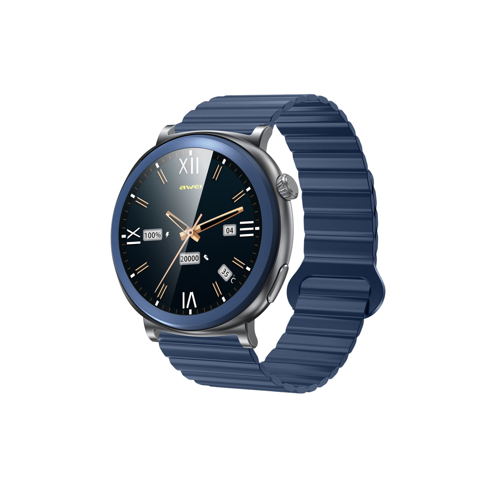 Smartwatch AWEI Série 18 (tela AMOLED, monitoramento de saúde, à prova d'água profissional)