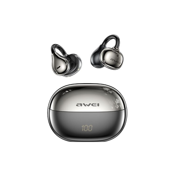 Fones de ouvido AWEI TZ50 (IA, ouvido aberto, OWS, conforto)
