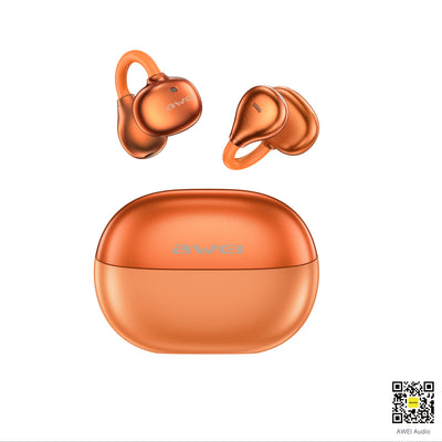 Fones de ouvido AWEI TZ50 (IA, ouvido aberto, OWS, conforto)