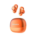 Fones de ouvido AWEI TZ30 (design OWS, clipe auricular, ENC com 2 microfones)