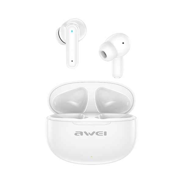 Fones de ouvido AWEI T52pro (conectividade sem fio, iluminação ambiente RGB)