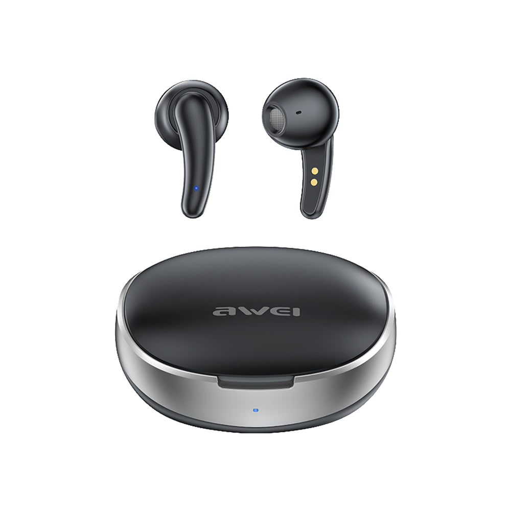 Fones de ouvido AWEI T52pro (conectividade sem fio, iluminação ambiente RGB)