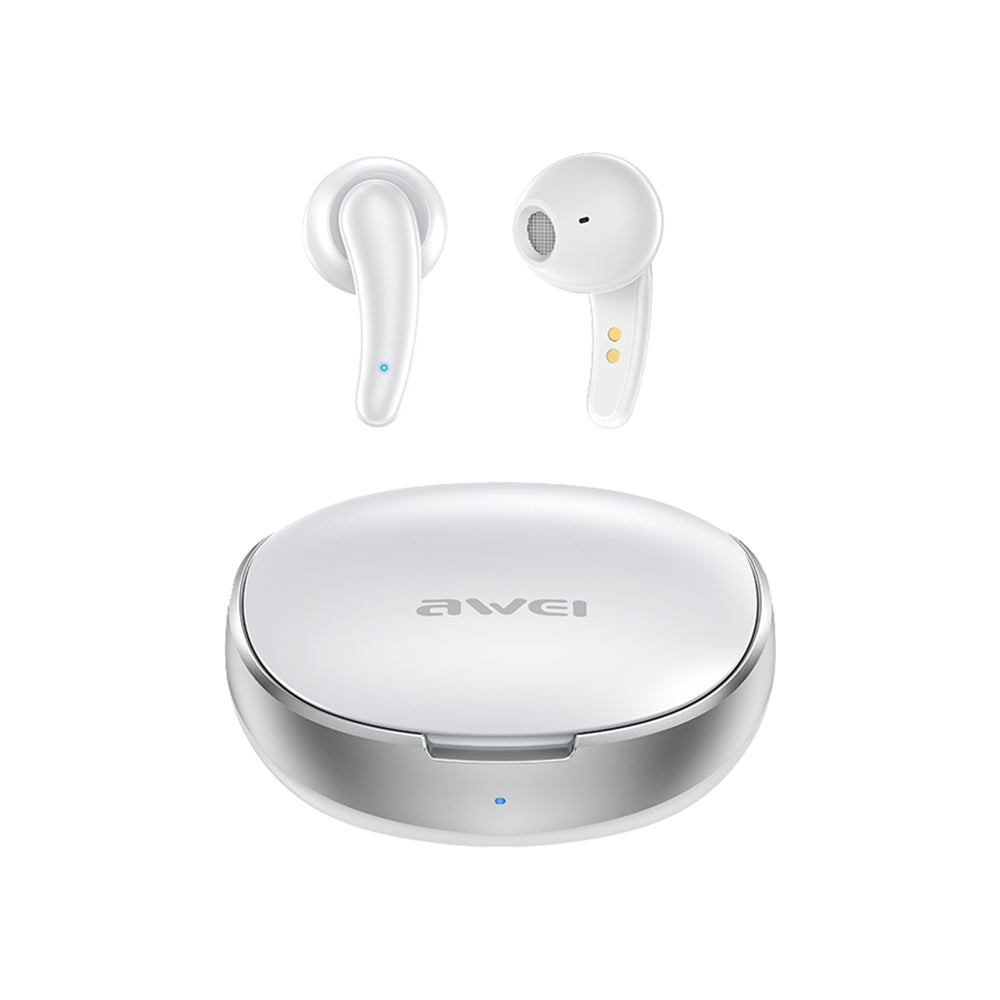 Fones de ouvido AWEI T52pro (conectividade sem fio, iluminação ambiente RGB)