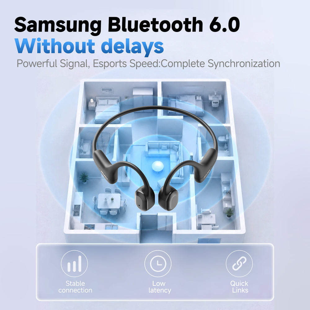 Fone de ouvido Awei Aerorun S10 (à prova d'água IP67, semiaberto)