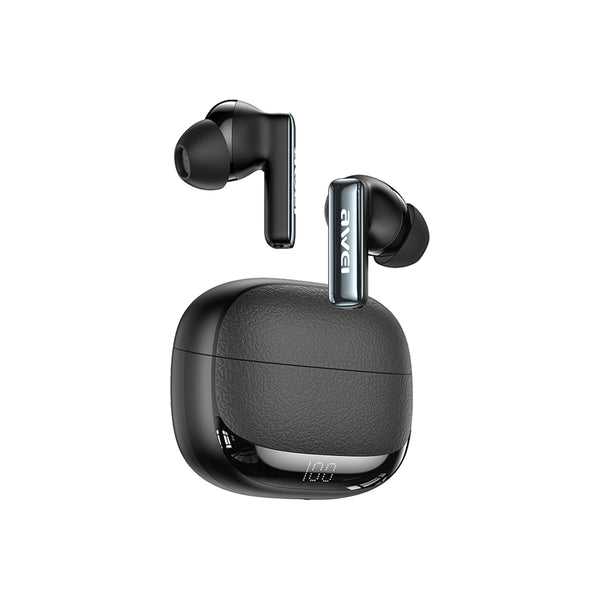 Fones de ouvido AWEI T88 ANC (TWS, baixa latência, cancelamento de ruído duplo com ENC)