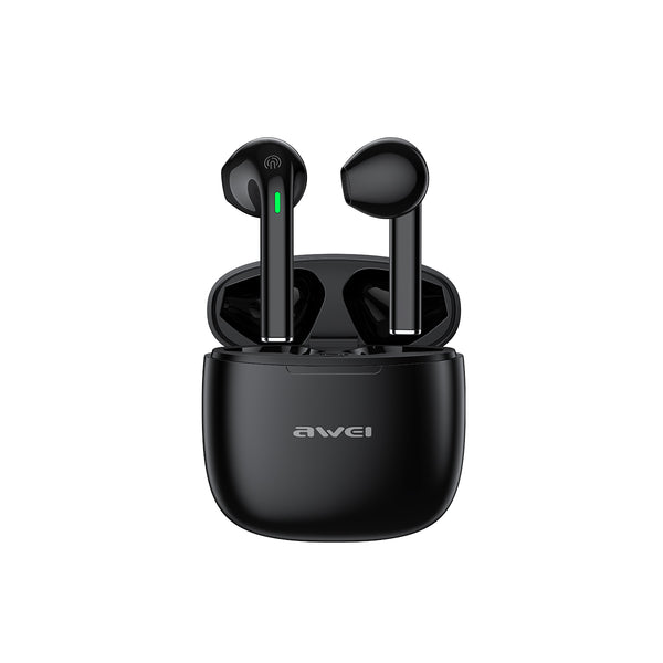 Fones de ouvido AWEI T52pro (conectividade sem fio, iluminação ambiente RGB)