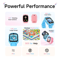 Smartwatch infantil Awei H66 (rastreador GPS, câmera dupla)