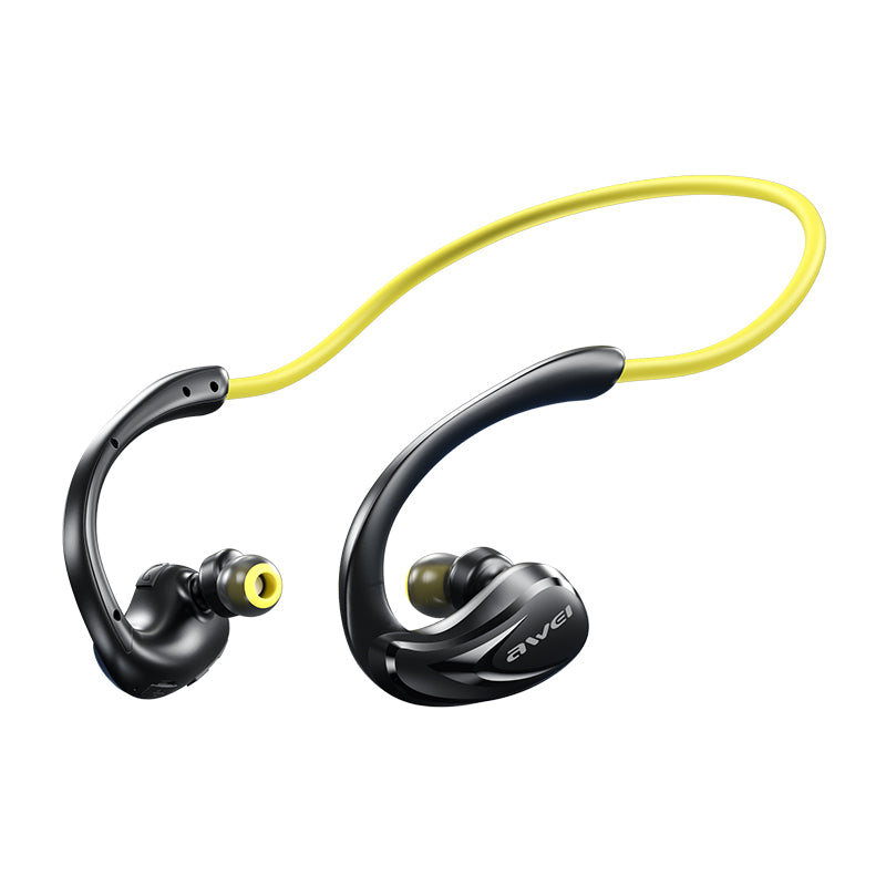 Fones de ouvido AWEI A880Pro (esportivos, Hi-Fi, tampões com cancelamento de ruído)