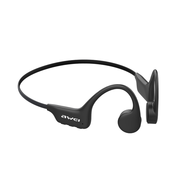 Fone de ouvido de ouvido aberto Awei A899BL (à prova d'água IPX8 para natação, condução óssea)