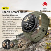 Smartwatch esportivo AWEI H39 com GPS e à prova d'água