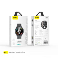 Smartwatch Awei H57 (AMOLED, à prova d'água até 3 ATM, recursos de IA)