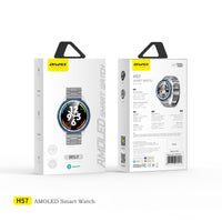 Smartwatch Awei H57 (AMOLED, à prova d'água até 3 ATM, recursos de IA)