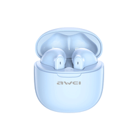 Fones de ouvido TWS estéreo Hi-Fi Awei T68ENC