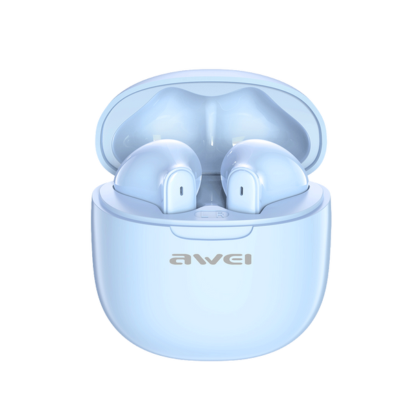 Fones de ouvido TWS estéreo Hi-Fi Awei T68ENC