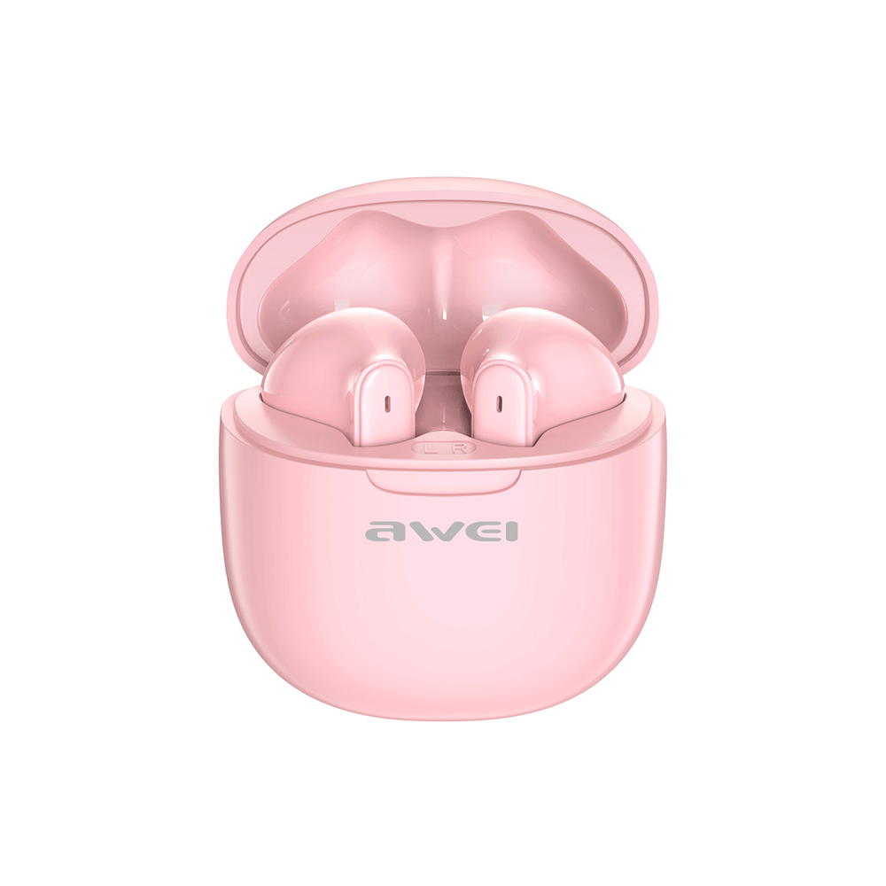 Fones de ouvido TWS estéreo Hi-Fi Awei T68ENC