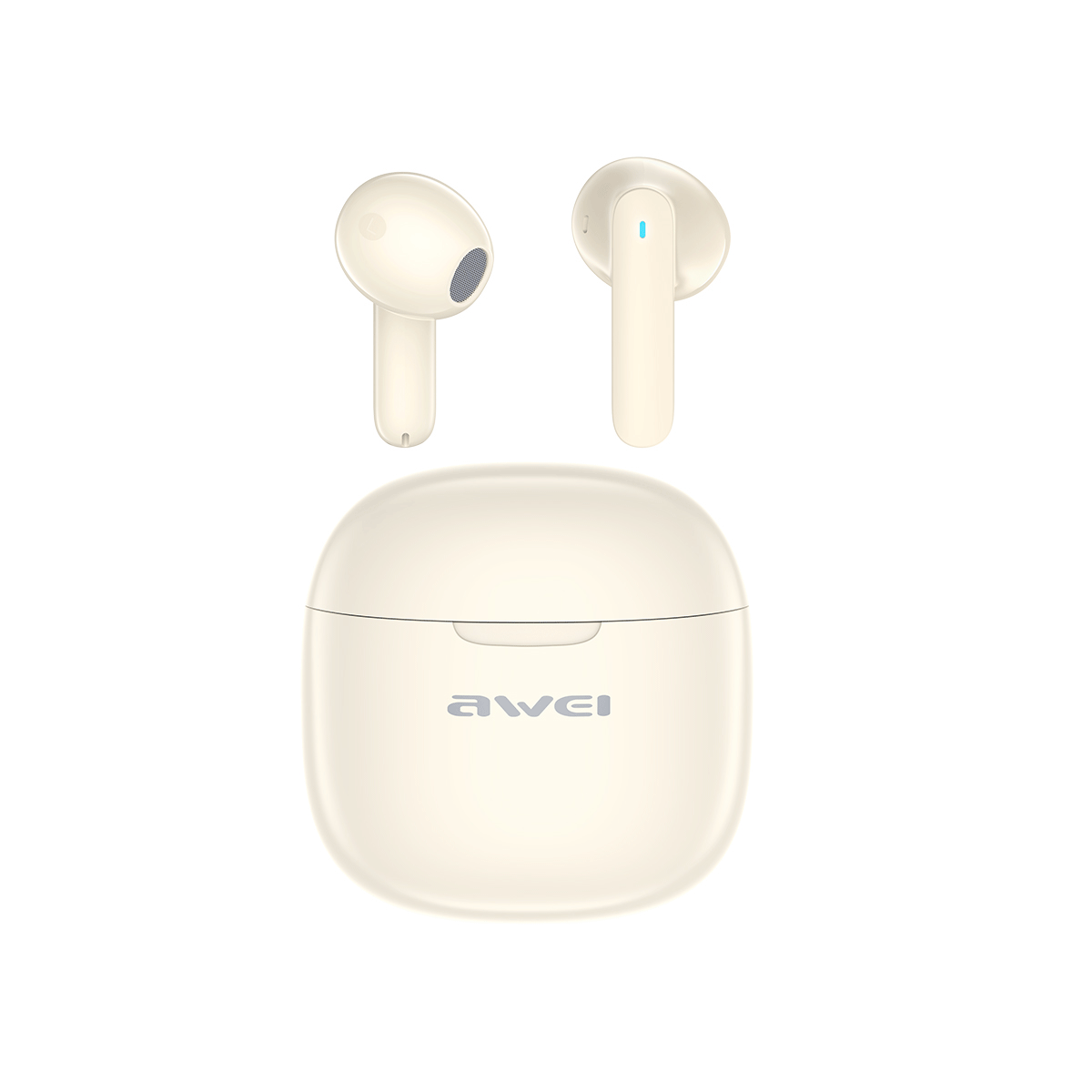 Fones de ouvido TWS estéreo Hi-Fi Awei T68ENC