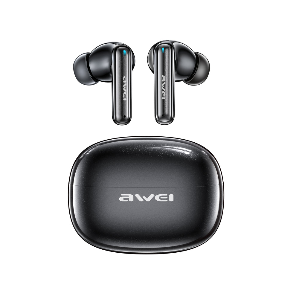 Fone de ouvido AWEI T92 ANC Pro (áudio de alta qualidade, cancelamento ativo de ruído, chamadas nítidas)