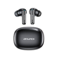 Fone de ouvido AWEI T92 ANC Pro (áudio de alta qualidade, cancelamento ativo de ruído, chamadas nítidas)