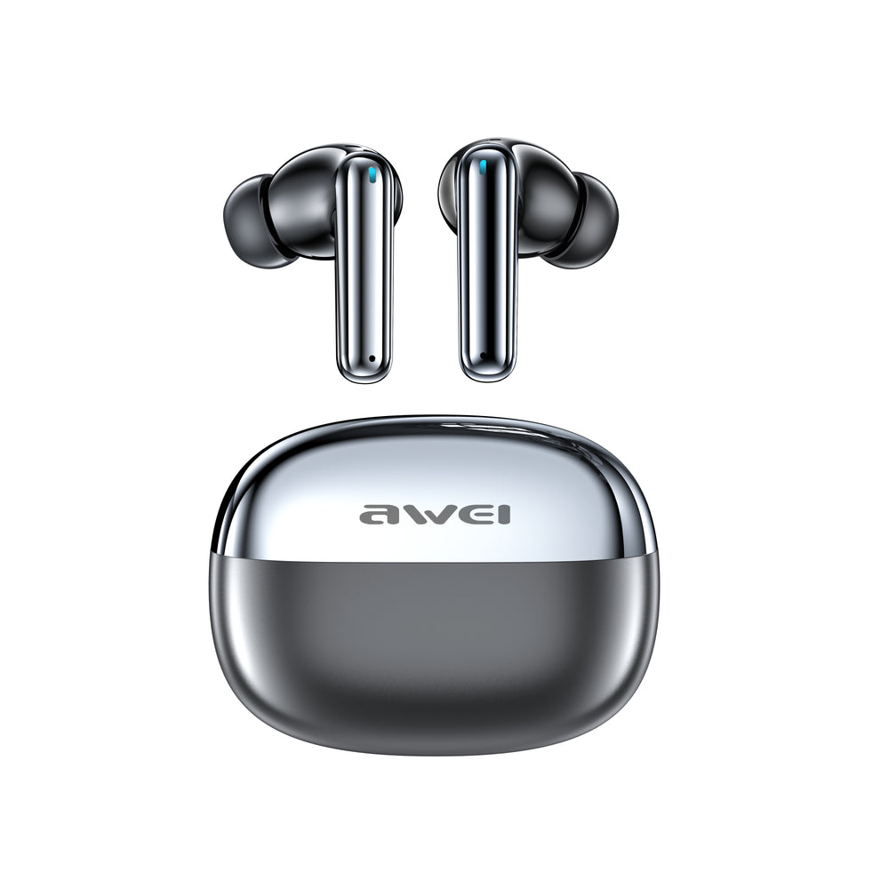 Fone de ouvido AWEI T92 ANC Pro (áudio de alta qualidade, cancelamento ativo de ruído, chamadas nítidas)