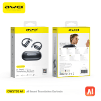 Fones de ouvido AWEI T93 (IA, OWS, condução de ar, esportivos)