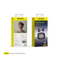 Fones de ouvido AWEI TZ18 (clipe auricular OWS aberto, bateria de longa duração)