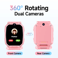 Smartwatch infantil Awei H66 (rastreador GPS, câmera dupla)