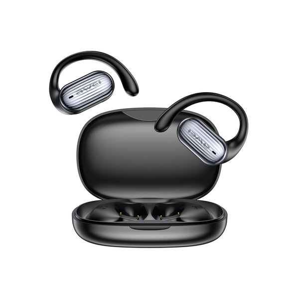 Fones de ouvido AWEI T95 (ganchos abertos, esportivos, ajuste estável)